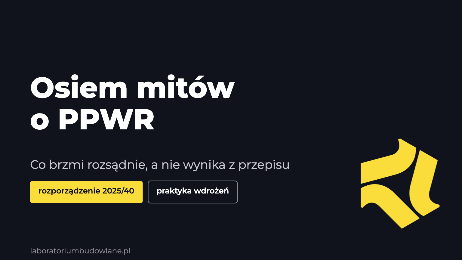 Osiem mitów o PPWR